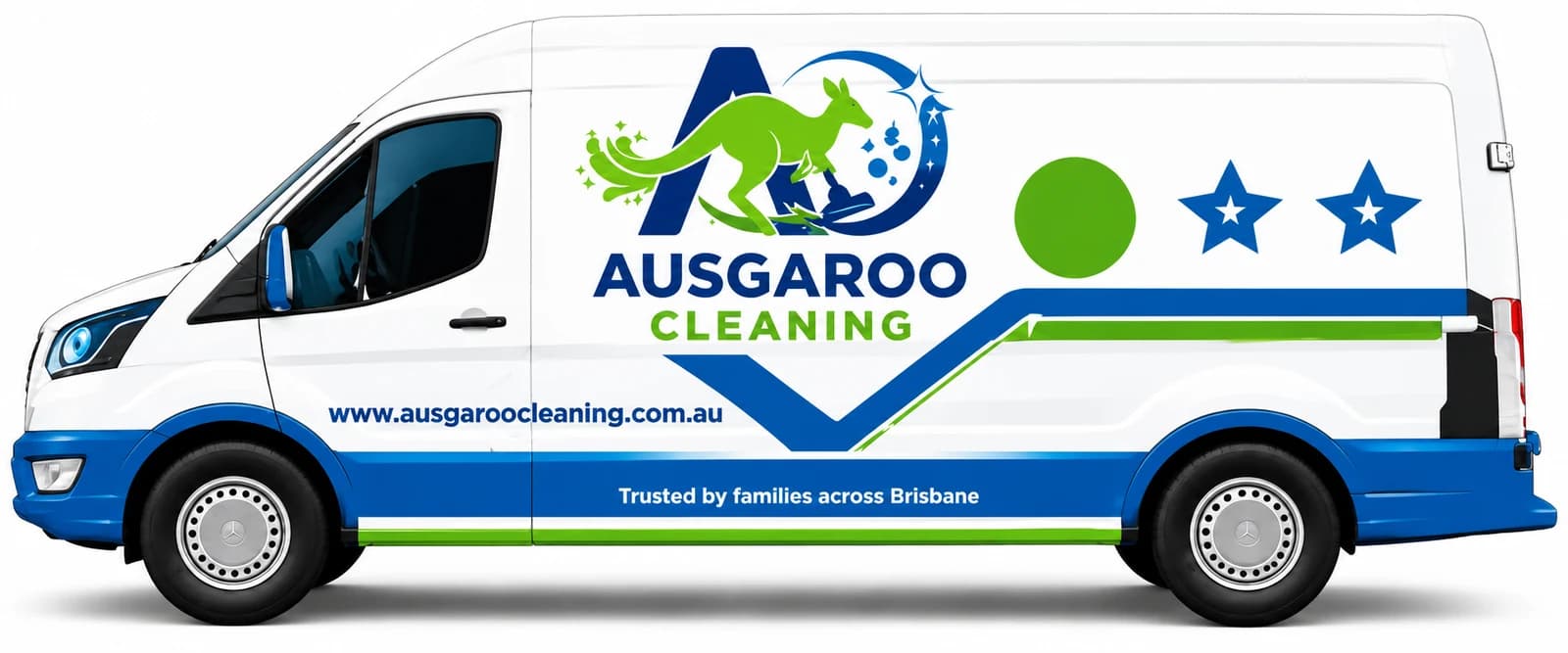 Ausgaroo Cleaning van, Brisbane carpet and upholstery cleaning service