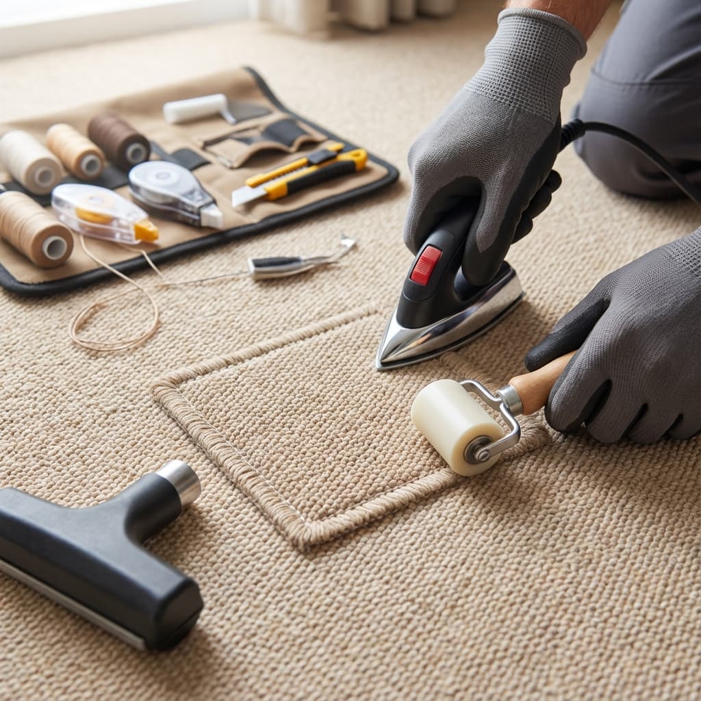 Carpet Repair and Stretching